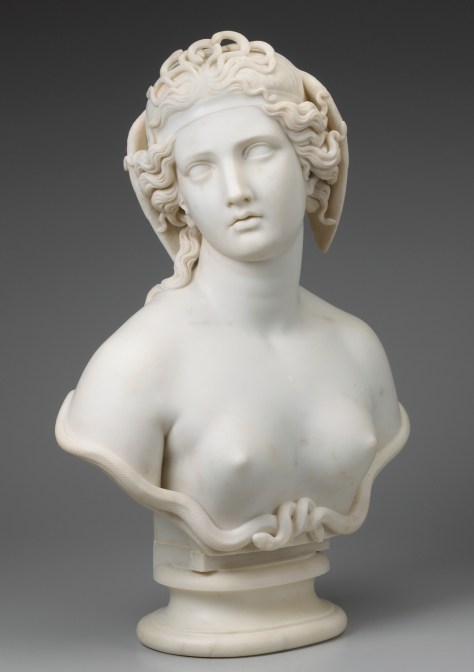 Harriet Goodhue Hosmer; Medusa; c. 1854
