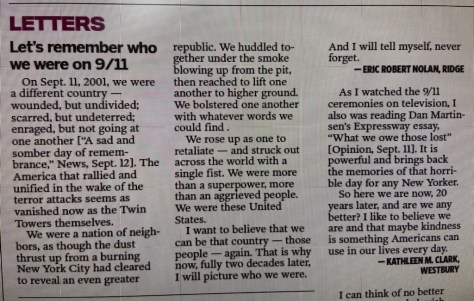 Newsday letter B