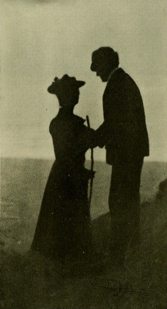 Silhouette_of_Oscar_Maurer_and_wife