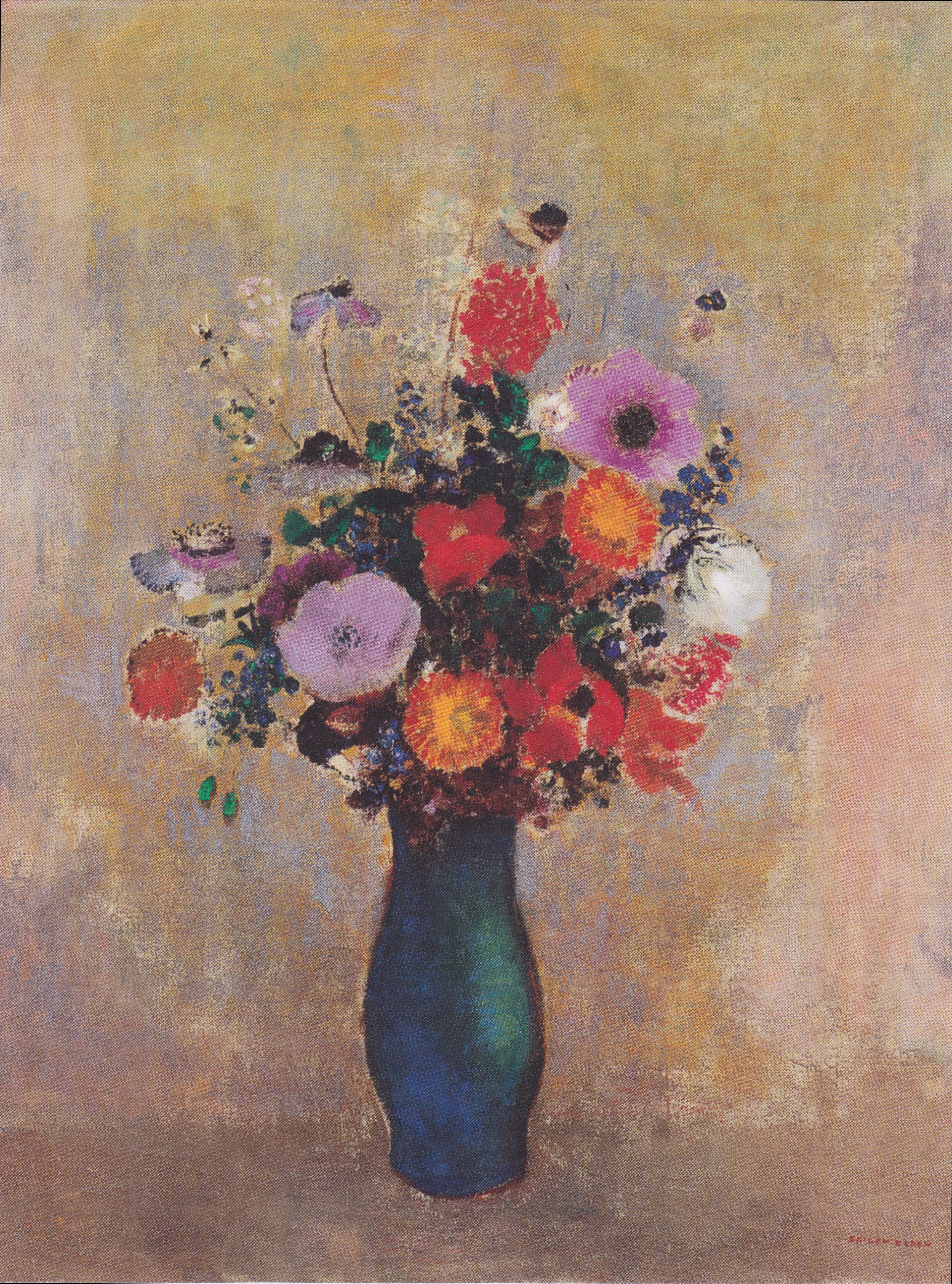 Odilon_Redon_-_Feldblumen