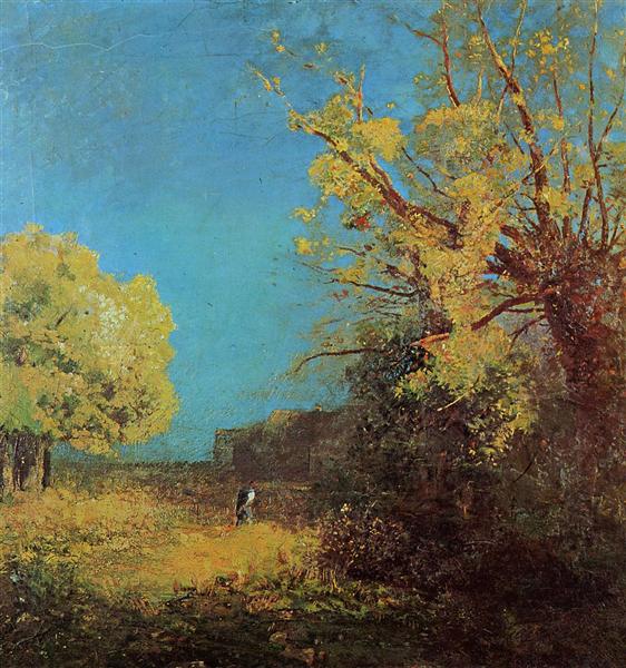 Peyrelebade-landscape-1880._Redon