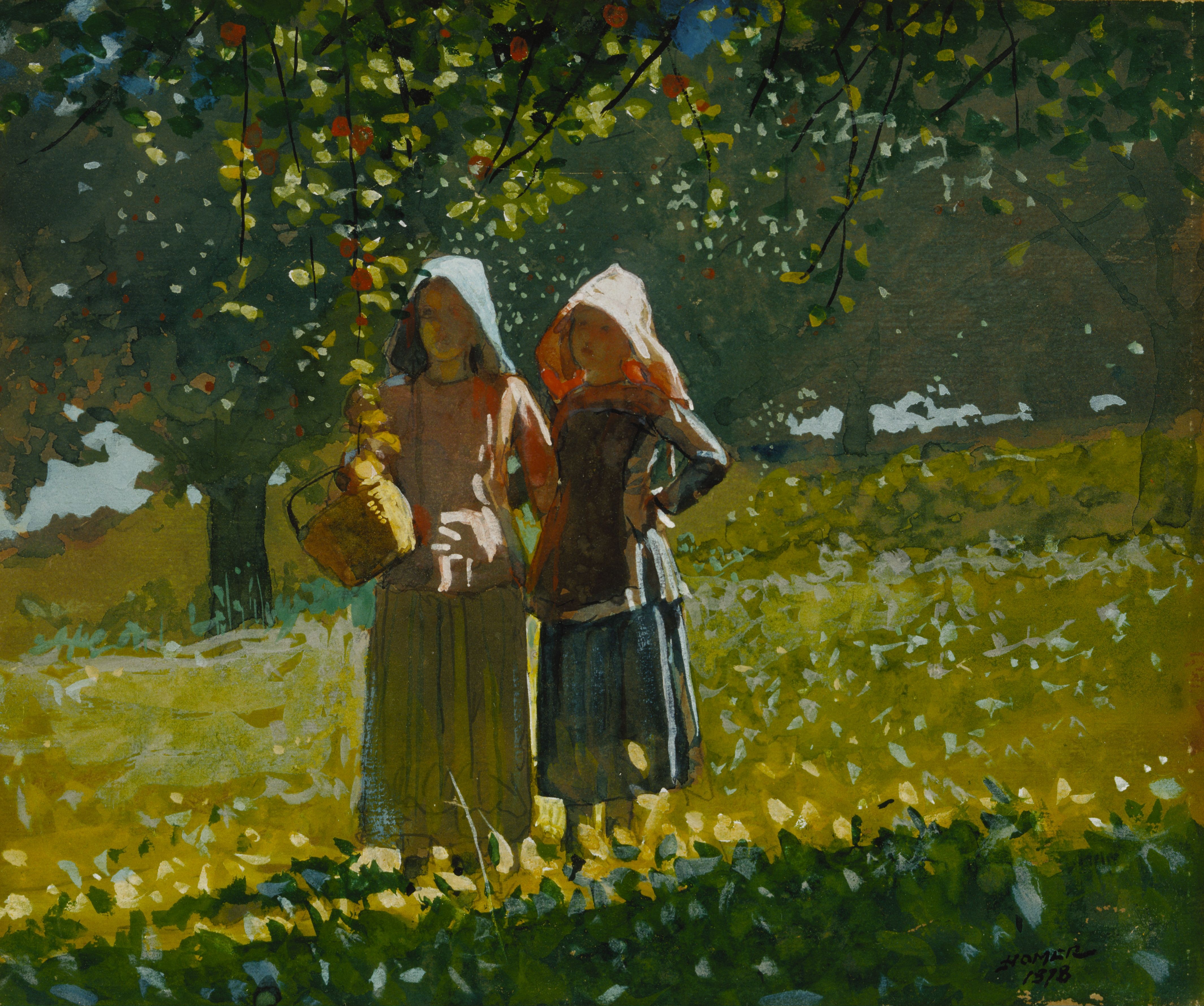 Winslow_Homer_-_Apple_Picking