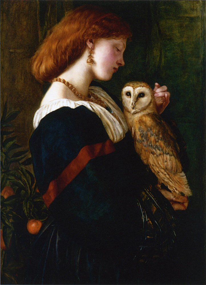 Il_Barbagianni_The_Owl_by_Valentine_Cameron_Prinsep