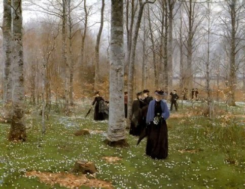 H._A._Brendekilde_-_En_forårsdag_(1890s)