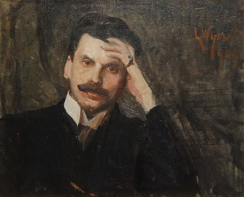 Leon_Wyczółkowski_-_Portret_Tadeusza_Boya-Żeleńskiego